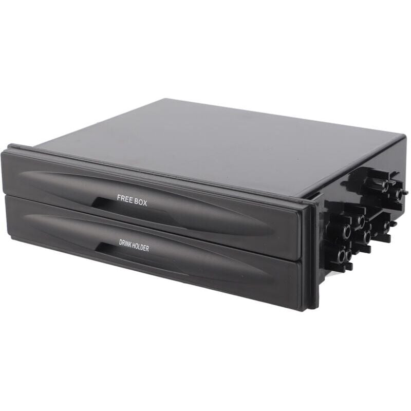 foto del prodotto snq car organizer, scatola portaoggetti per mini cellulare, mp3, dvd, cd