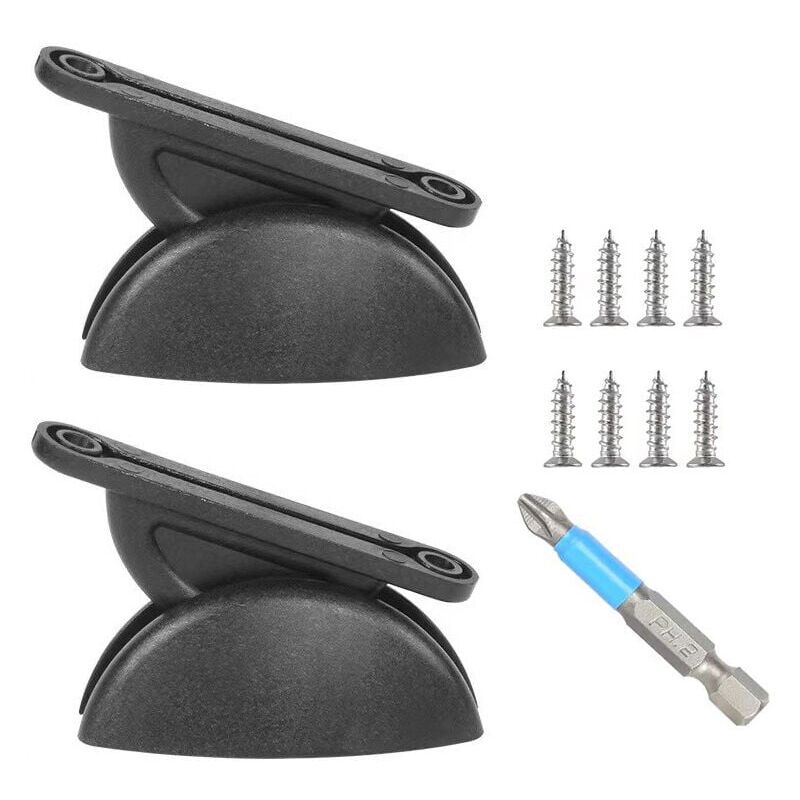 foto del prodotto snq caravane retenue d arr t de porte en nylon, bloc porte camping car ext rieur, butoirs de porte plastique avec des vis, accessoires pour