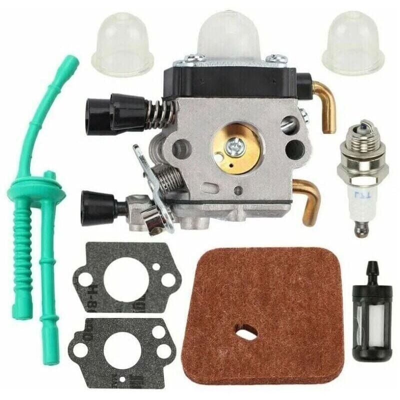 foto del prodotto snq carburateur c1q s97 avec kit de conduite de carburant filtre air pour stihl fs38 fs45 fs46 fs55 km55 hl45 fs45l fs45c fs46c fs55c fs55r fs55rc