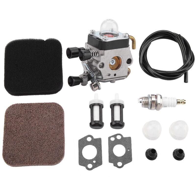 foto del prodotto snq carburatore e filtro aria per stihl fs80r fs85r km85 hs75 fs74 fs76 ht75 c1q s157