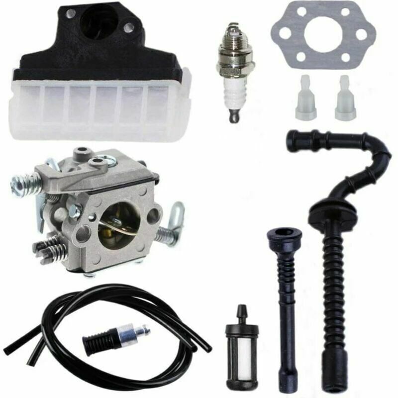 foto del prodotto snq carburatore filtro aria candela tubo carburante olio per motosega stihl 021 023 025 ms210 ms230 ms250 carburatore