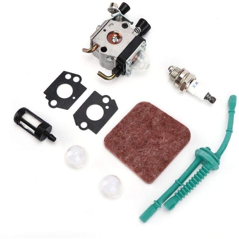 foto del prodotto snq carburatore per stihl fs38 fs45 fs46 fs55 km55 hl45 fs55c fs55r fs55rc decespugliatore tagliaerba mangiatore