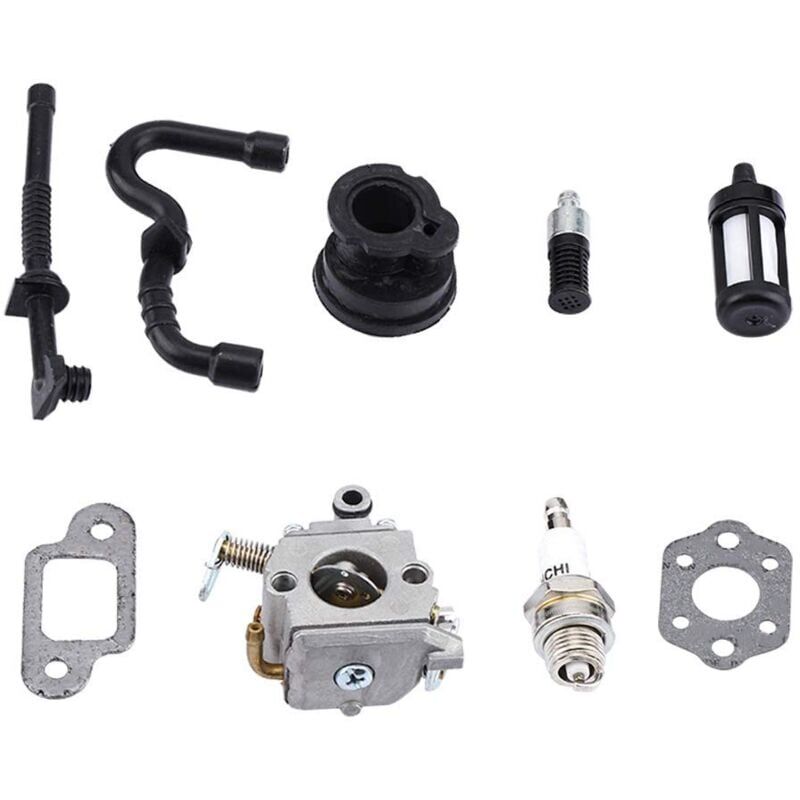 foto del prodotto snq carburatore per stihl ms170 ms180 017 018 carburatore per stihl ms170 ms180 017 018 parti per motosega carburatore per tosaerba