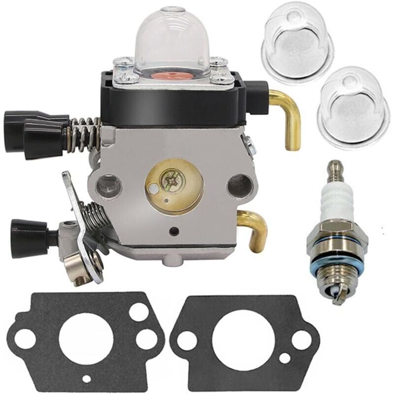 foto del prodotto snq carburatore stihl fs80 stihl fc55 fc75 fc85 fs310 fs38 fs45 fs45c fs45l fs46 fs55 fs55c fs55r fs55t fs55t fs74 fs76 fs80 fs855 fs85hl45 hl75