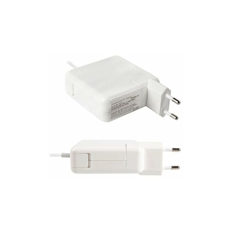 foto del prodotto snq caricabatterie da muro magsafe 2 per macbook air 45w ricarica rapida