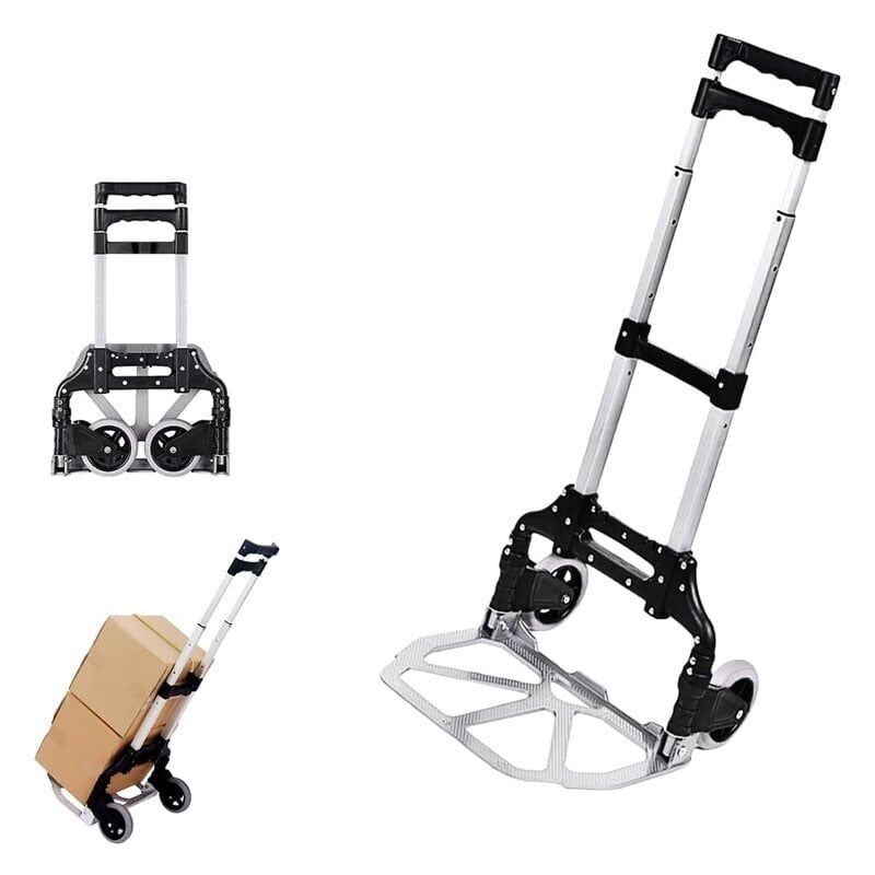 foto del prodotto snq carrello per trasporto in metallo, carrello a mano pieghevole, carrello a mano, carrello per trasloco, carrello a mano per salire le scale per