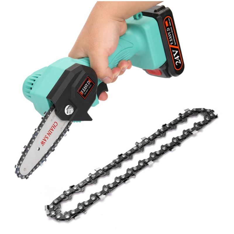 foto del prodotto snq catena in acciaio da 4 , accessori per motosega elettrica, sostituzione della catena della motosega elettrica per spu e13244 e13134 e13428