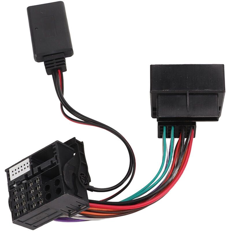 foto del prodotto snq cavo aux sostitutivo bluetooth 5.0 a 16 pin per radio w169 w245 w203 w209 w164