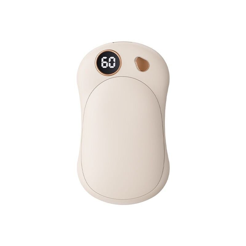 foto del prodotto snq chauffe mains magn tique rechargeable 2 en 1, chauffage rapide, 3 r glages, chauffe mains lectrique portable pour la chasse, le golf, le