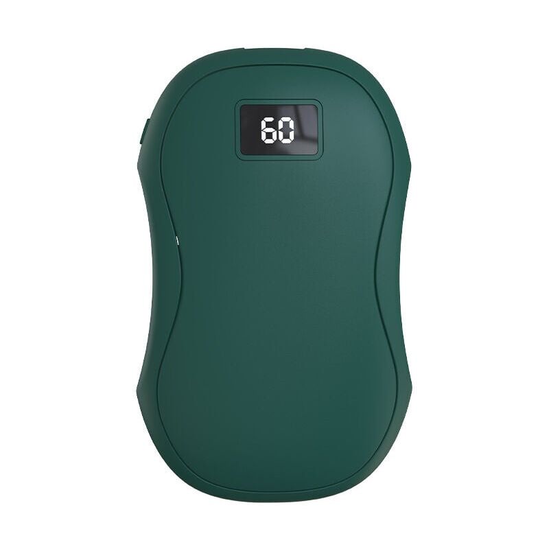 foto del prodotto snq chauffe mains rechargeable 2 en 1, chauffe mains rechargeable, chauffe mains de no l et d anniversaire vert 