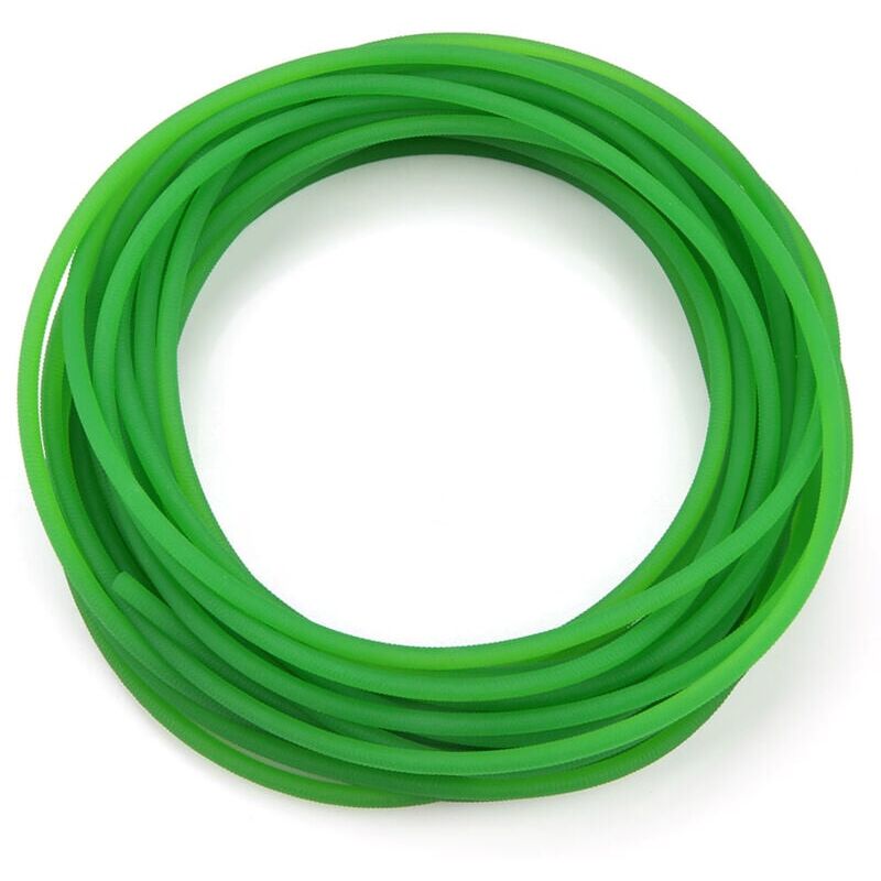 foto del prodotto snq cinghia di trasmissione in pu ad alte prestazioni, cinghia tonda in poliuretano per trasmissione, colore verde 4 mm x 10 m 