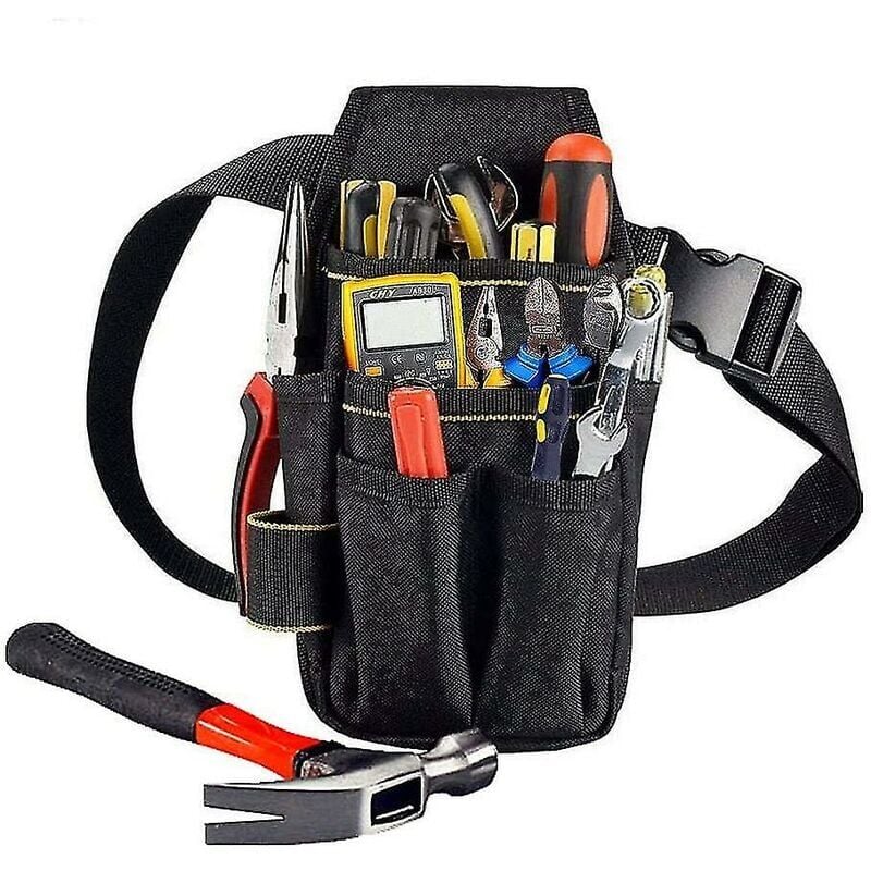 foto del prodotto snq cintura portautensili con 15 tasche, professionale e compatta, materiale