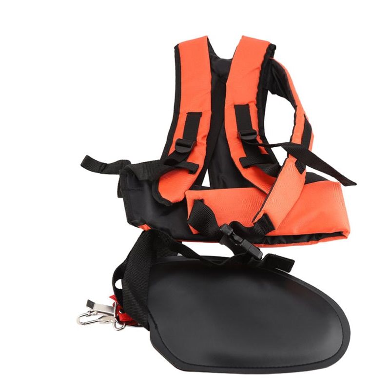 foto del prodotto snq cintura universale a doppia tracolla per decespugliatore, in nylon a forma di y, per decespugliatore da giardino