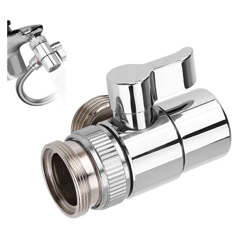 foto del prodotto snq componenti per doccetta, adattatore per doccia, deviatore per sistema doccia, rubinetto per lavandino, ricambio m22 x m24