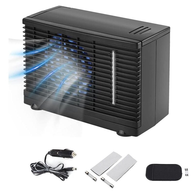 foto del prodotto snq condizionatore d aria portatile da 12 v con velocit regolabile mini ventilatore di raffreddamento universale per auto per casa campeggio a