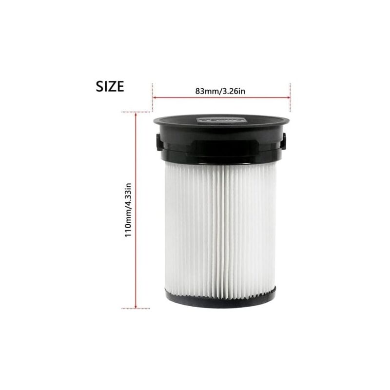 foto del prodotto snq confezione da 2 filtri per accessori per aspirapolvere senza fili miele triflex hx1 series, filtro per aspirapolvere miele