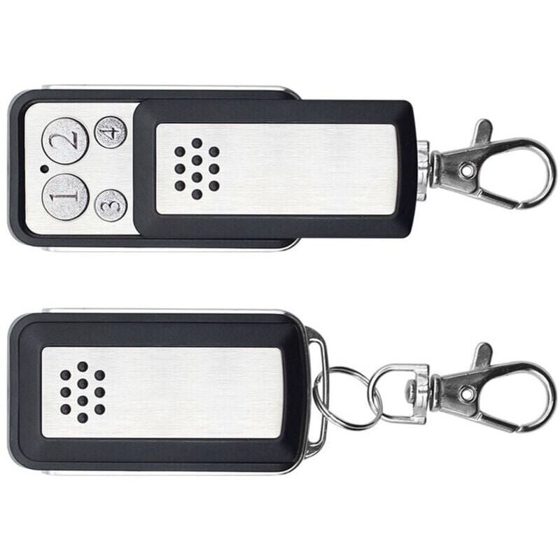 foto del prodotto snq confezione da 2 pulsanti per telecomando per porta da garage 433,92 mhz, buzzer universale per 114253, 104257, 104251, compatibile con avidsen,