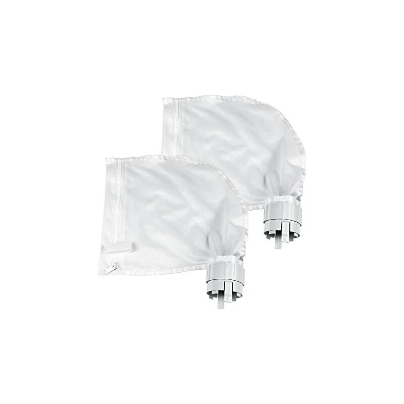 foto del prodotto snq confezione da 2 sacchetti filtro per pulitore per piscina adatti a pulitore per piscina polaris360 e 380 con cerniera e design regolabile in