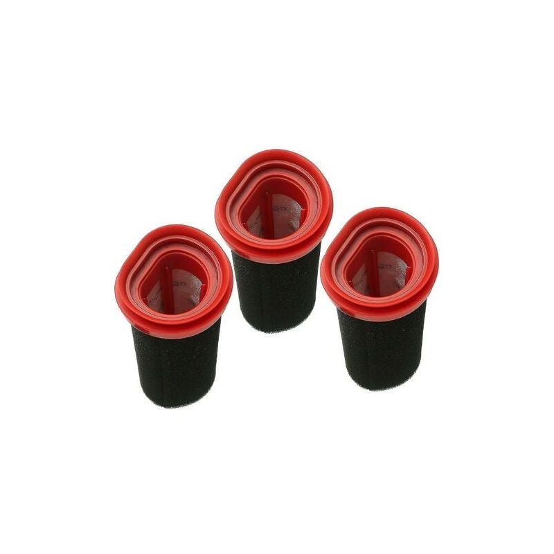 foto del prodotto snq confezione da 3 filtri 25,2 v 21,6 v per aspirapolvere senza fili bosch flexxo serie 4 bbh32101 ecc., sostituisci
