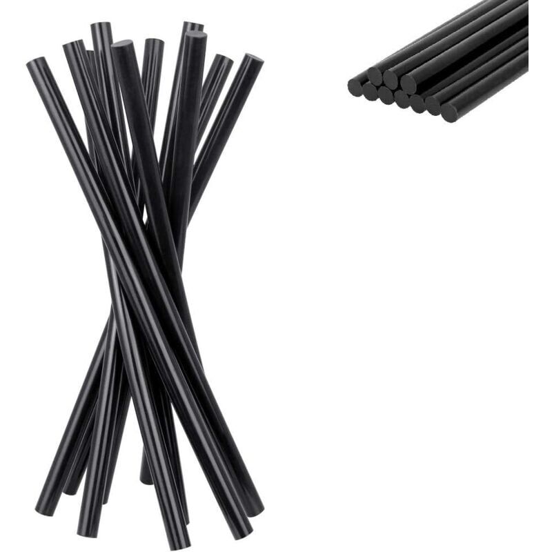 foto del prodotto snq confezione da 50 stick di colla a caldo 270 x 11 mm colla per carrozzeria auto extra forte stick di colla a caldo per pistola per colla