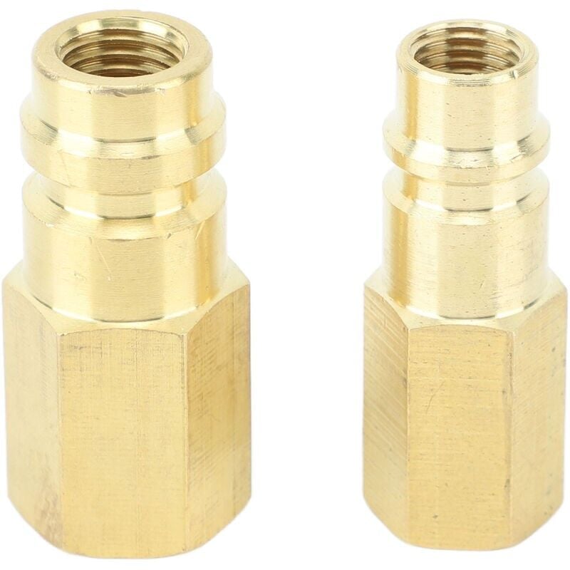 foto del prodotto snq connettore per condizionatore d aria r134a adattatore sae da 1 4 connettore per condizionatore d aria r134a per sistema refrigerante