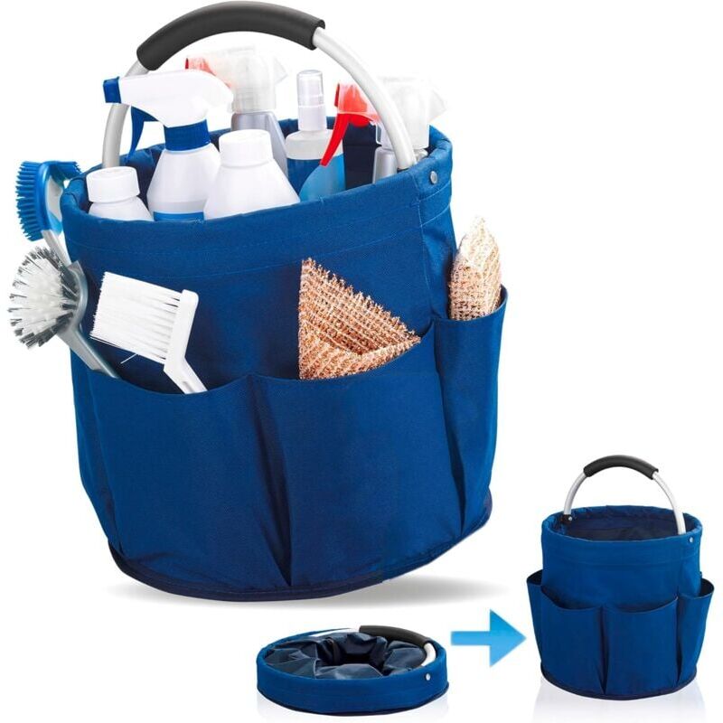 foto del prodotto snq contenitore per utensili per la pulizia, piccoli attrezzi da giardino o utensili, blu, contenitore universale s 4cm, 2826,5cm