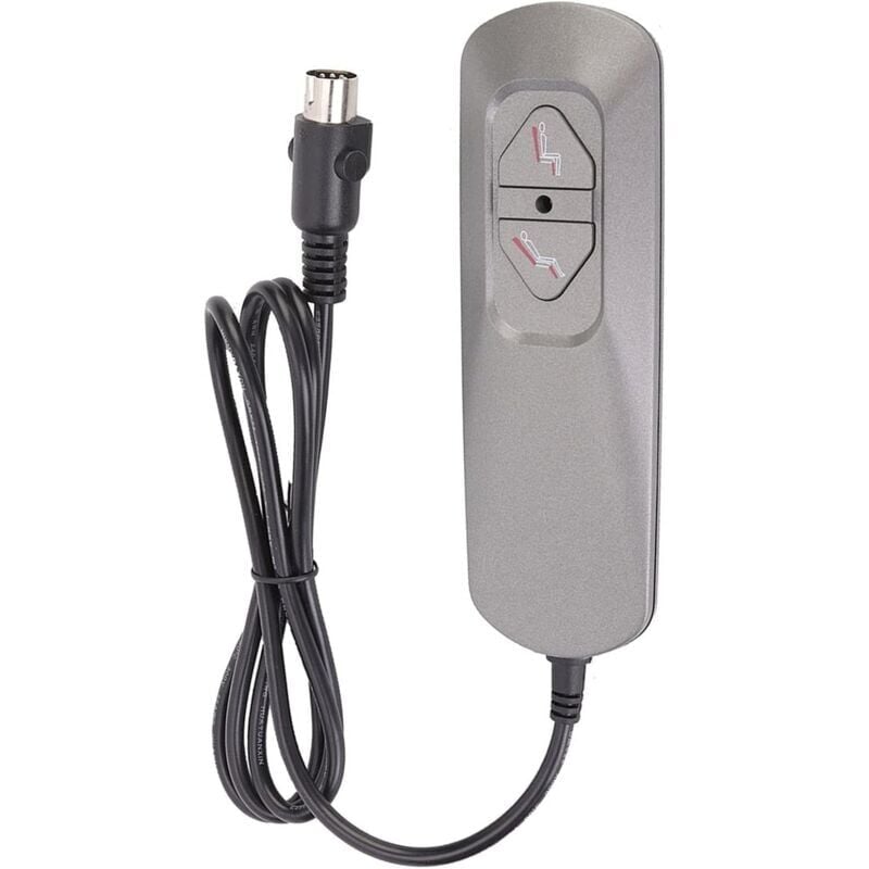 foto del prodotto snq controller per poltrona reclinabile 5v, telecomando per divano reclinabile elettrico con 2 pulsanti di commutazione manuali