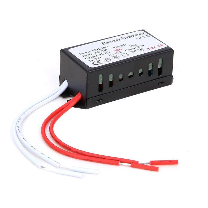 foto del prodotto snq convertitore di tensione elettronico da 220 v a 12 v, driver di alimentazione intelligente 60 w 