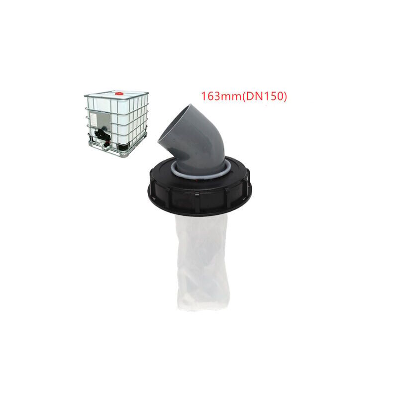 foto del prodotto snq coperchio per serbatoio ibc con filtro in nylon lavabile per serbatoio di acqua piovana ibc da 1000 litri, filtro per coperchio ibc, accessori