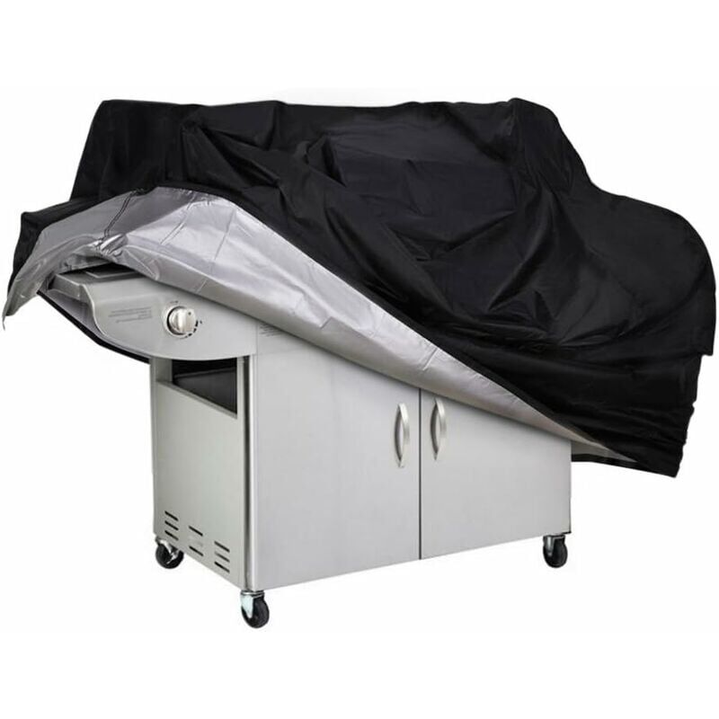 foto del prodotto snq copertura per barbecue, protezione impermeabile per griglia resistente, grande dimensione 58 pollici 145 cm