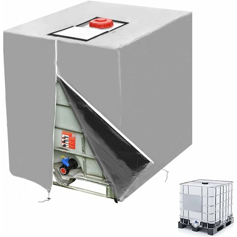 foto del prodotto snq copertura per serbatoio ibc da 1000 litri, copertura per serbatoio dell acqua 210d, copertura per contenitore per serbatoio ibc antipolvere
