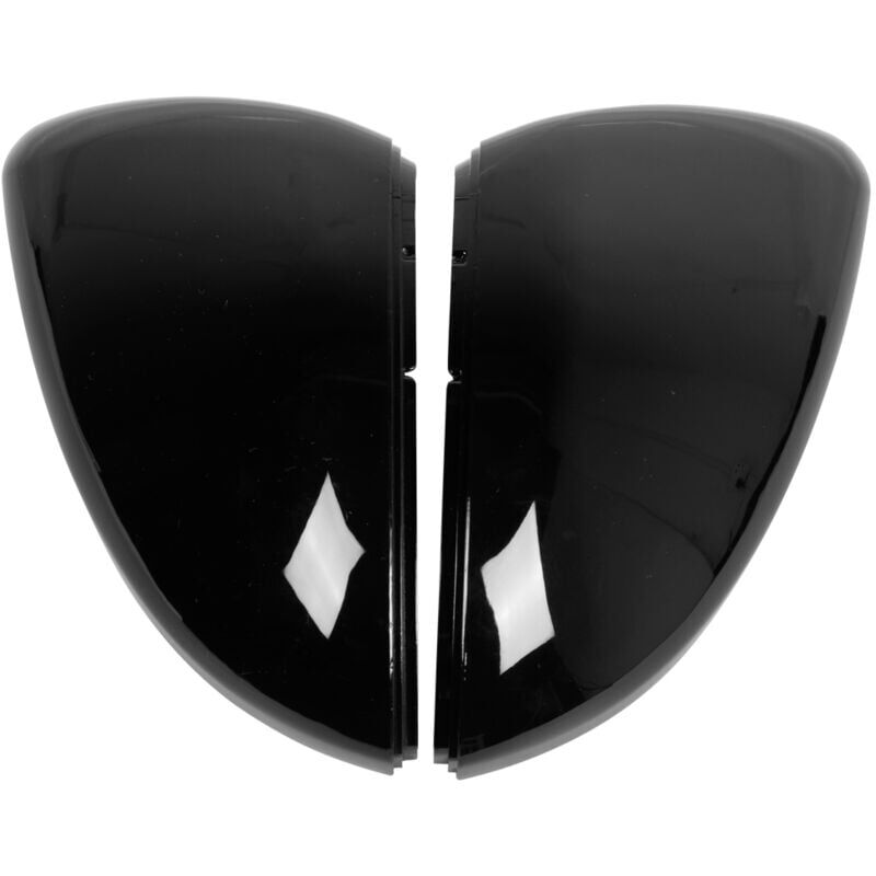 foto del prodotto snq copertura per specchietto retrovisore laterale nero lucido per vw golf mk7 2014 