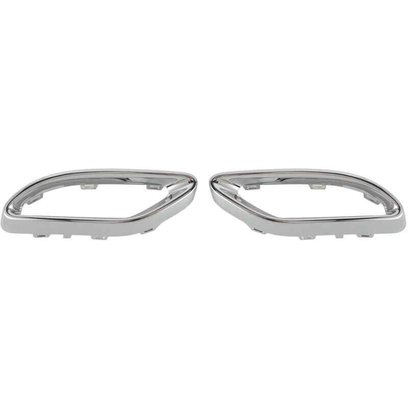 foto del prodotto snq copertura terminale di scarico cromata lucida di ricambio per mercedes benz a b c e glc cls classe w177 w247 w205 w213 x253 c257