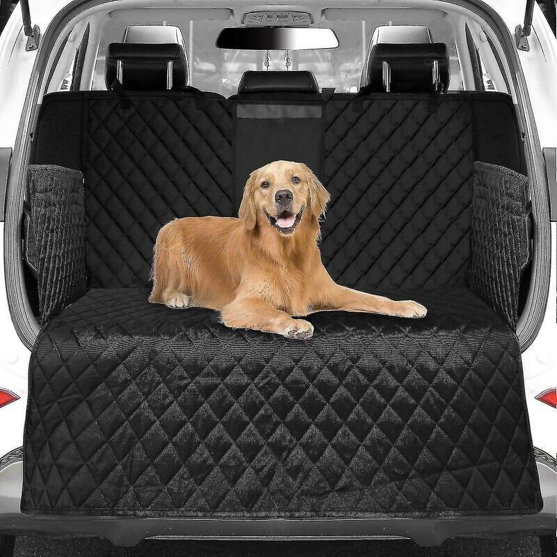 foto del prodotto snq copertura universale per bagagliaio auto per cani, impermeabile, antiscivolo, per la maggior parte delle auto, 180x103 cm, copertura per
