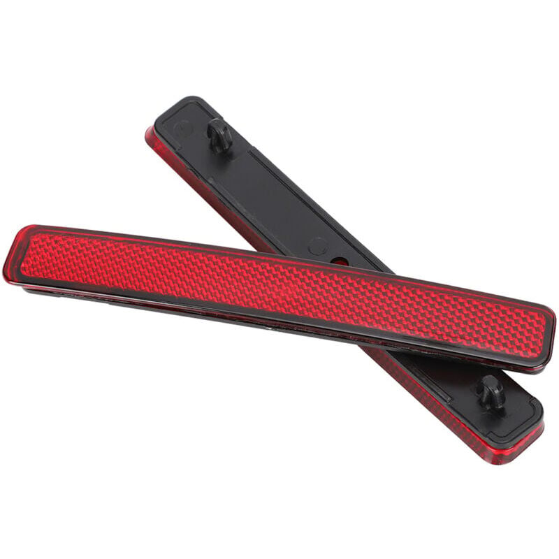 foto del prodotto snq coppia di riflettori per paraurti posteriore per t5 transporter 2003 2011, riflettore per paraurti posteriore rosso 7e0945105
