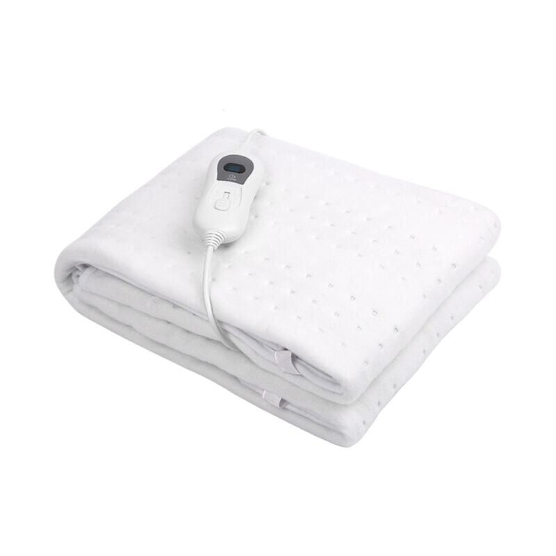 foto del prodotto snq coprimaterasso elettrico riscaldato 150x80cm con spegnimento automatico, coperta termica, scaldamaterasso regolabile con 3 livelli di