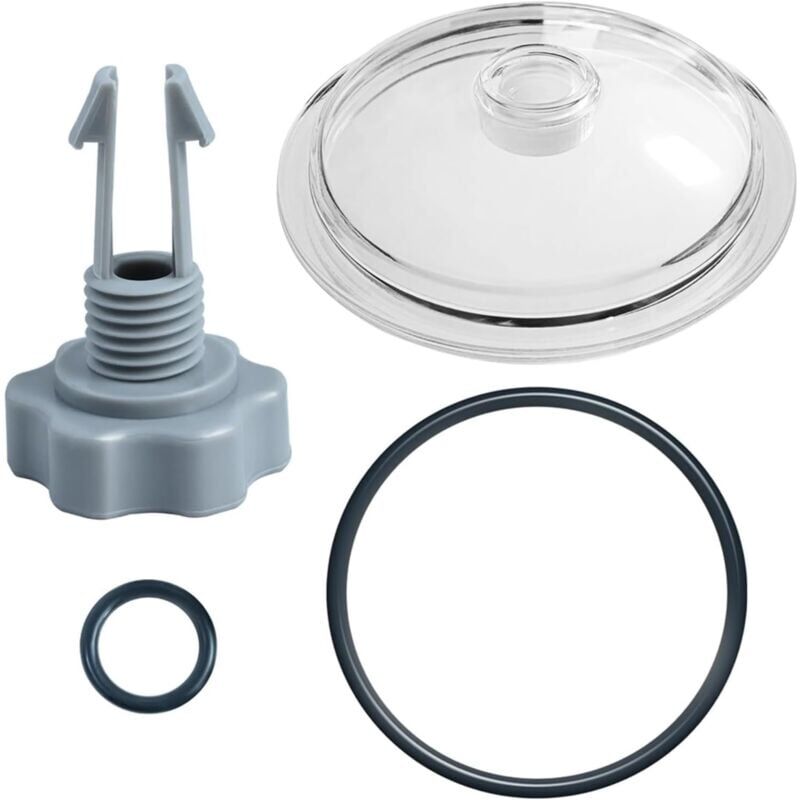 foto del prodotto snq couvercle de pi ge feuilles avec joint torique et valve pour pompe filtre sable intex sf80110 1 30,5 cm sf80110 1 couvercle anti feuilles