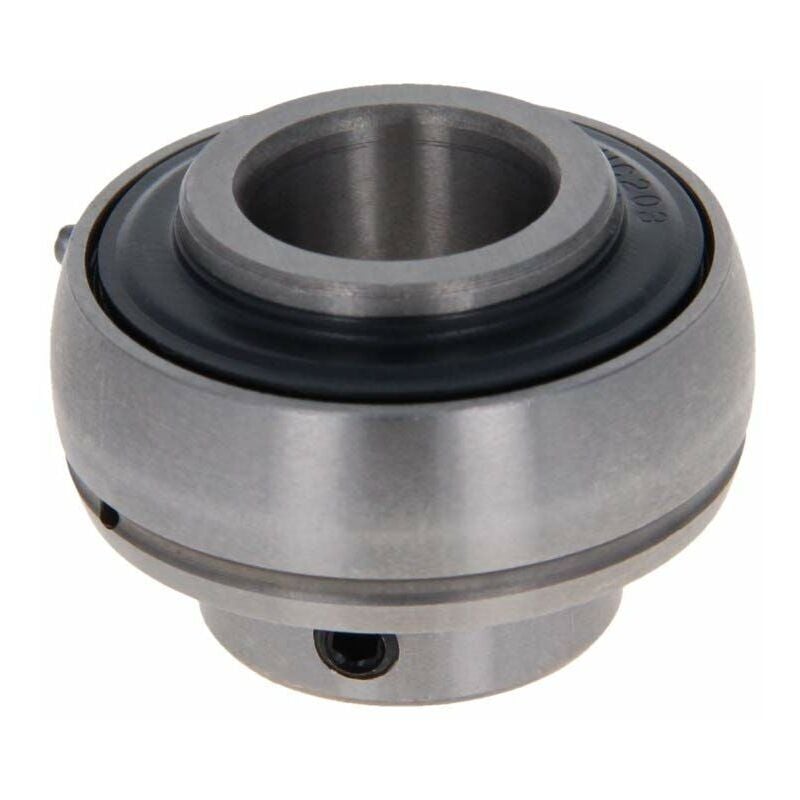 foto del prodotto snq cuscinetto a sfere a gola profonda uc203, 17 x 40 x 27,4 mm, cuscinetti a sfere in ceramica ibrida a doppia schermatura per skate truck,