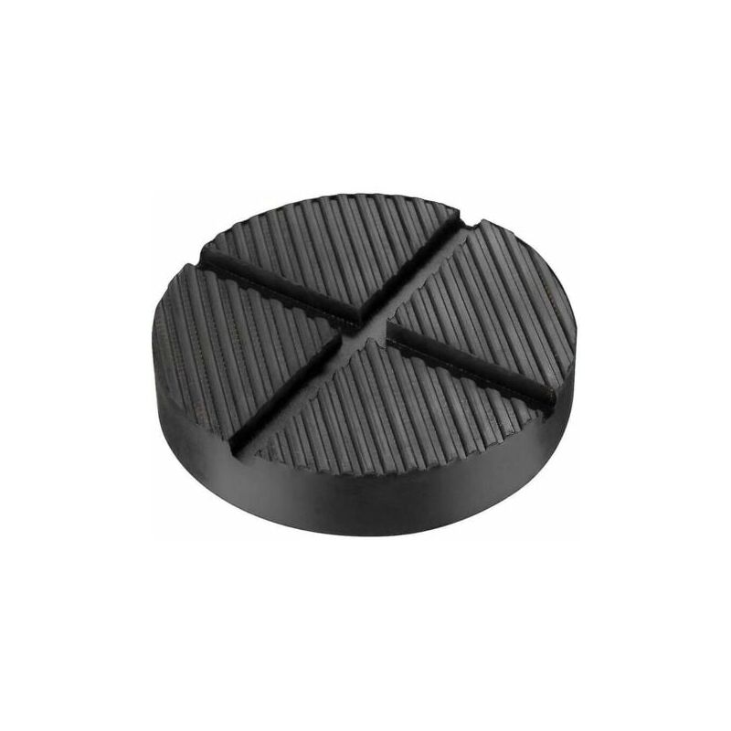 foto del prodotto snq - cuscinetto in gomma, cuscinetto in gomma, cuscinetto per cric per auto, piattaforma di sollevamento, blocco per auto rotondo, cric a carrello,