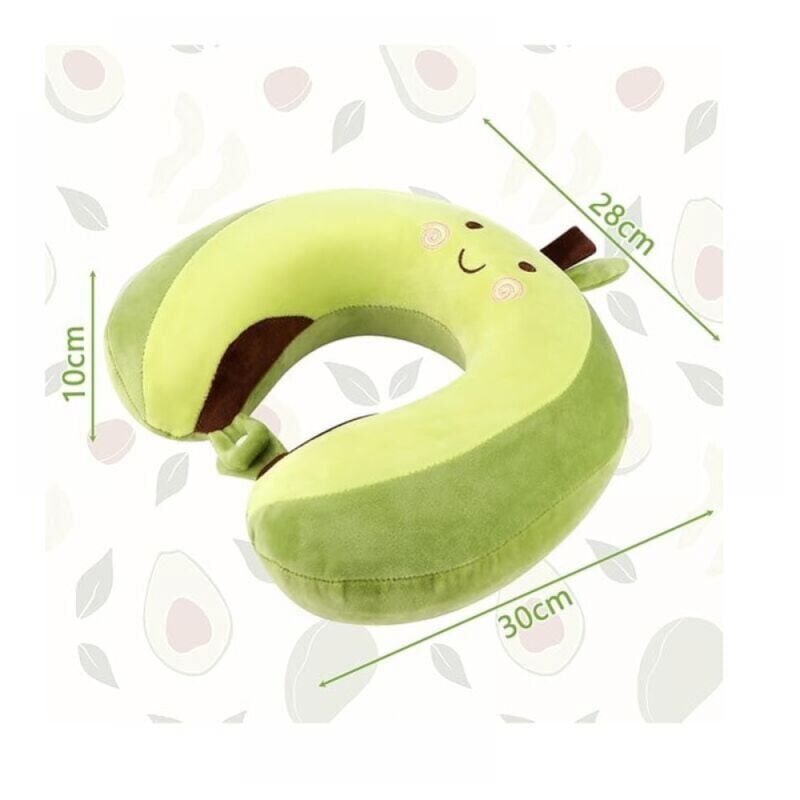 foto del prodotto snq cuscino cervicale per bambini, cuscino da viaggio portatile, cuscino in memory foam a forma di u, viaggio, aereo, treno, ufficio, motivo a