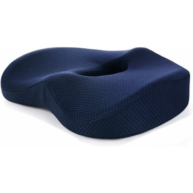 foto del prodotto snq cuscino in memory foam, ortopedia per emorroidi, cuscino per coccige, auto, casa, ufficio, giocatore, sedia a rotelle, cuscino per la vita, mal