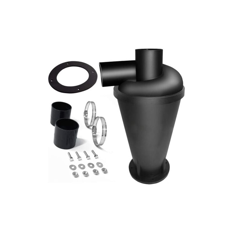 foto del prodotto snq cyclone s parateur, filtre de s paration pour aspirateurs, collecteur de poussi re, l ment s parateur cyclone noir 