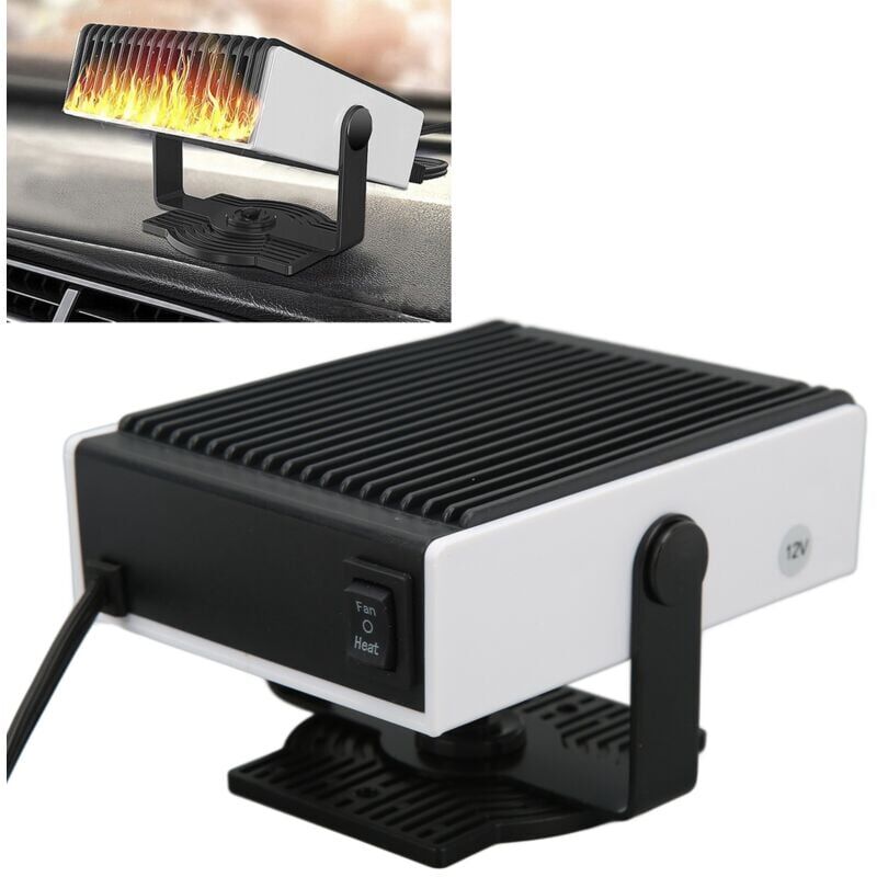 foto del prodotto snq deumidificatore portatile per auto, 150 w, deumidificatore, riscaldamento e raffreddamento, 2 modalit , rotazione di 180 gradi, per camper, 12 v