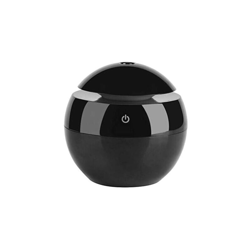 foto del prodotto snq diffusore di oli essenziali da 130 ml, umidificatore portatile ad ultrasuoni per spa, massaggi, yoga, salone o ufficio nero 