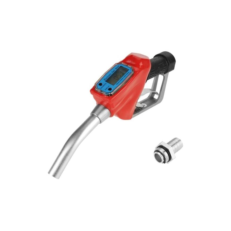 foto del prodotto snq digital carburant huile essence pistolet buse de ravitaillement d huile pompe de transfert avec d bit m tre
