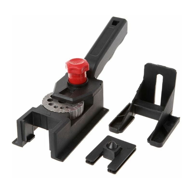 foto del prodotto snq dima di foratura universale con dimensioni dei fori regolabili, adatta per tasselli in legno, antiscivolo, 3 12 mm