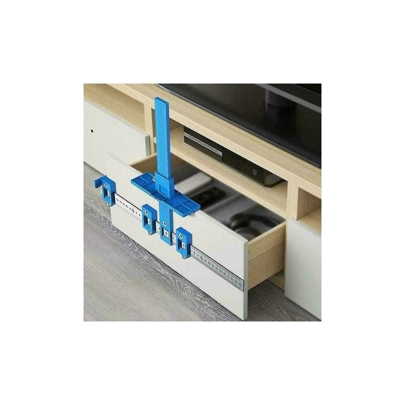 foto del prodotto snq dima per foratura di tasselli in legno, guida per foratura, manopole per maniglie di mobili, localizzatore di modelli