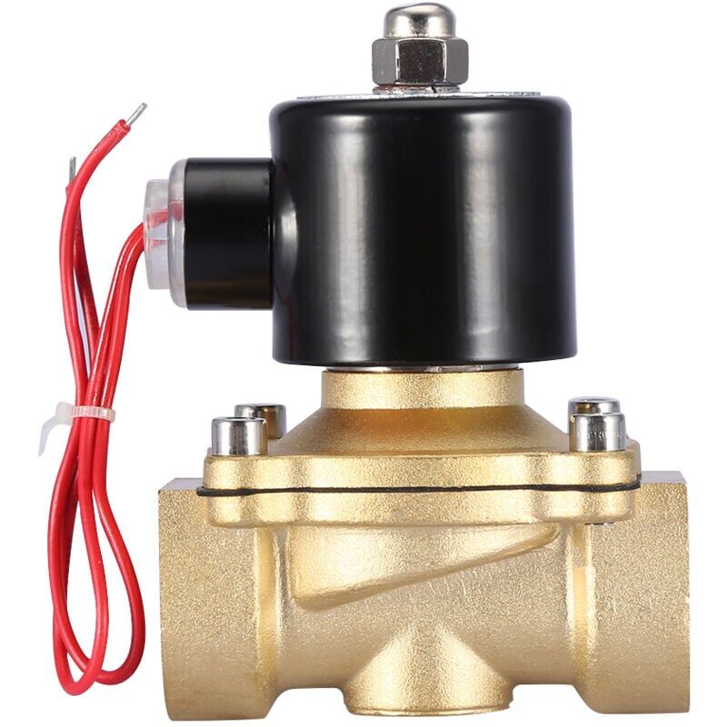 immagine 0 del prodotto snq dn25 1 elettrovalvola in ottone a due vie normalmente chiusa 220 v ca