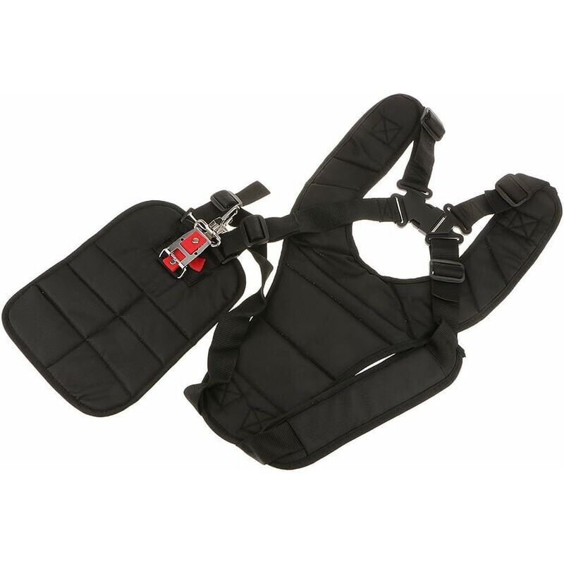 foto del prodotto snq doppia imbracatura a spalla per decespugliatore rasaerba, husqvarna echo decespugliatore rasaerba, nero