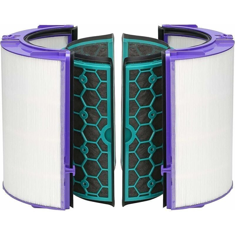 foto del prodotto snq dyson dp04 hp04 tp04 filtro hepa in vetro pure cool e filtro interno a carbone attivo